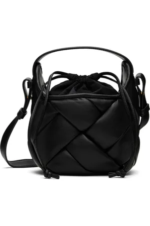 Bottega Veneta Black Small Helmet Bag