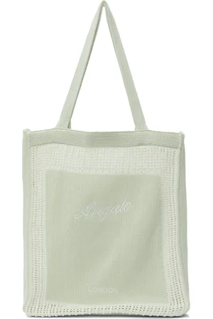 Axel Arigato Green Oceane Knitted Shopper Tote