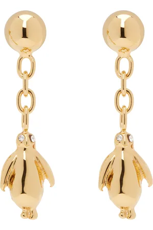 Marni Gold Charm Earrings