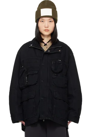Maison Margiela Black Insulated Denim Jacket