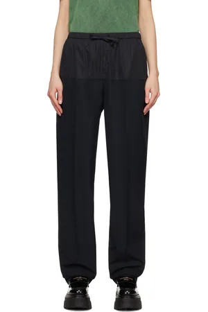 Alexander Wang Black Articulated Trousers