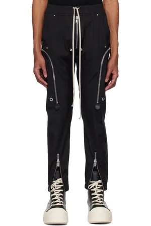 Rick Owens Black Hollywood Bauhaus Cargo Pants