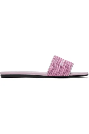 Givenchy Purple 4G Flat Mules