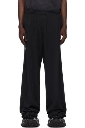 Balenciaga Striped Mesh Baggy Track Pants
