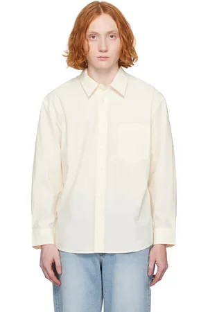DUNST Off-White Paperly Cotton Oversized Shirt