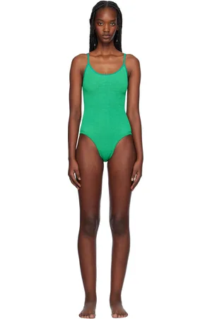 Hunza G Green Pamela Swimsuit