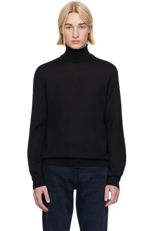 HUGO BOSS Black Slim-Fit Turtleneck