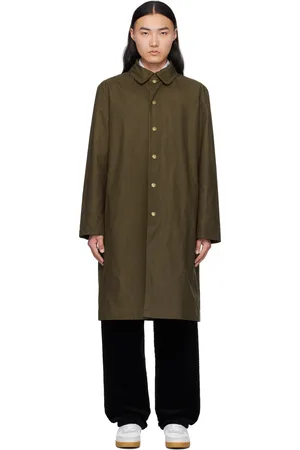 A.P.C. Khaki Arthur Mac Coat