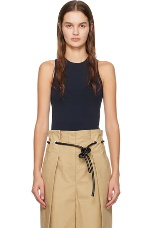 3.1 Phillip Lim Navy Crewneck Tank Top