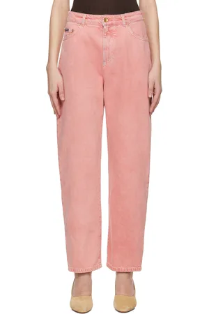 Dolce & Gabbana Pink Five Pockets Regular Waist Jeans