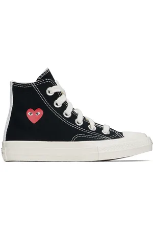 Comme des Garçons Kids Black Converse Edition Chuck 70 High Top Sneakers