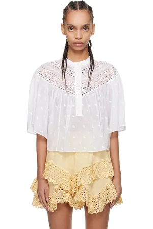 Isabel Marant White Safi Blouse
