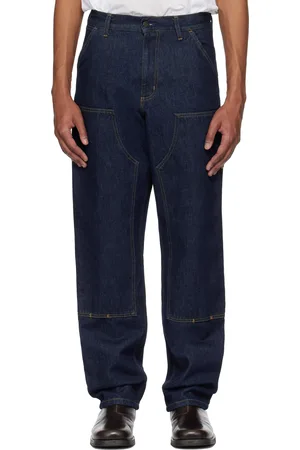 Carhartt Blue Double Knee Jeans