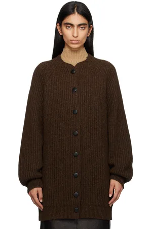 Khaite Brown Jina Cardigan