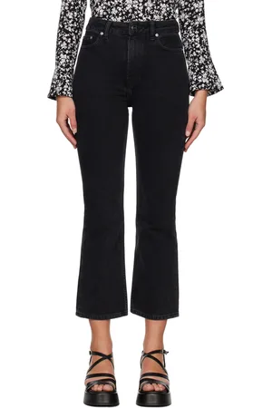 Ganni Black Betzy Jeans