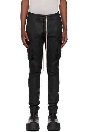 Rick Owens Black Porterville Mastodon Cut Jeans