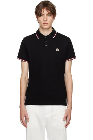 Moncler Black Patch Polo