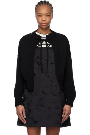 Marni Black Worn Ribs Sweater