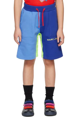 Marc Jacobs Kids Blue Four-Pocket Shorts