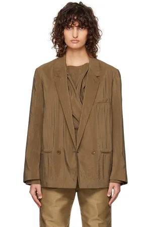 LEMAIRE Brown Soft Tailored Blazer
