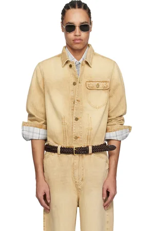 Carter Young Beige David Denim Jacket