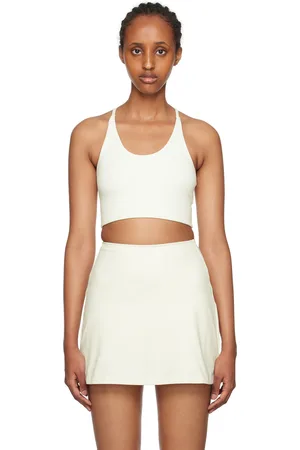 GIRLFRIEND COLLECTIVE White Cleo Sport Bra