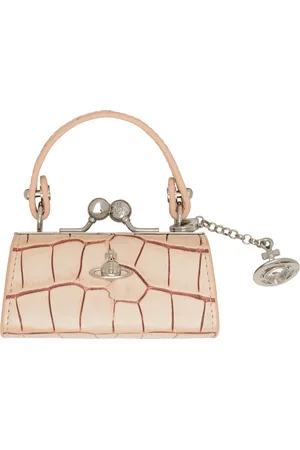 Vivienne Westwood Pink Crocodile Doll Bag