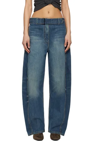 MAGDA BUTRYM Belted Loose Leg Jeans