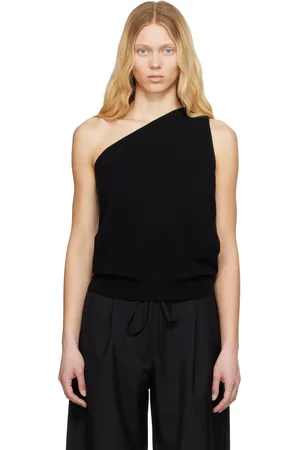 Rohe Black Sculptural Knitted Top