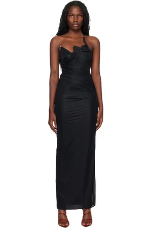 CHRISTOPHER ESBER Venus Single Strap Cami Maxi Dress