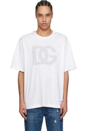 Dolce & Gabbana White DG Logo T-shirt