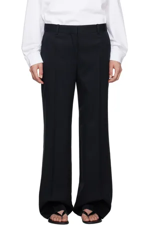 The Row Black Encore Trousers