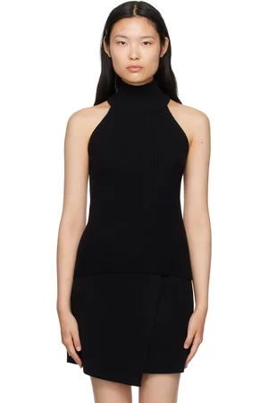 Lisa Yang Black Freya Tank Top