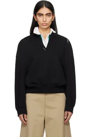 Marni Black Brushed Cotton Sweatshirt