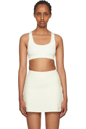 GIRLFRIEND COLLECTIVE White Ella Sport Bra