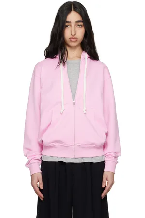Comme des Garçons Pink Zip Hoodie