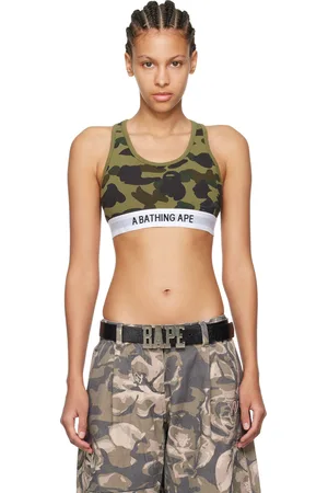 BAPE Khaki 1st Camo Sport Bra