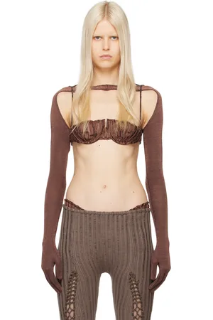 Isa Boulder SSENSE Exclusive Brown Three-Piece Set
