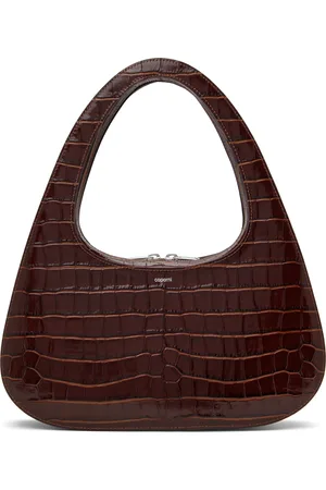 COPERNI Croco Large Baguette Swipe Bag