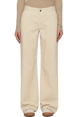 The Row Beige Eglitta Trousers
