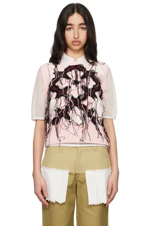 Charles Jeffrey Loverboy Pink Guddle Vest