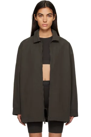 FEAR OF GOD Gray Zip Jacket