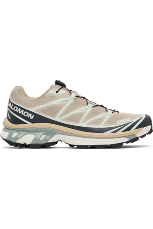 Salomon Beige XT-6 Sneakers