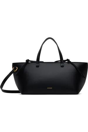 Jil Sander Black Bateau Small Bag