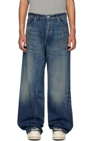 B1ARCHIVE Blue Wide Leg Jeans