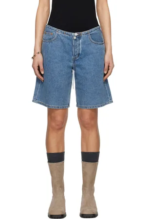 Still Here Blue Cool Denim Shorts