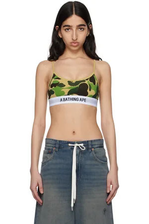 BAPE Khaki ABC Camo Sport Bra