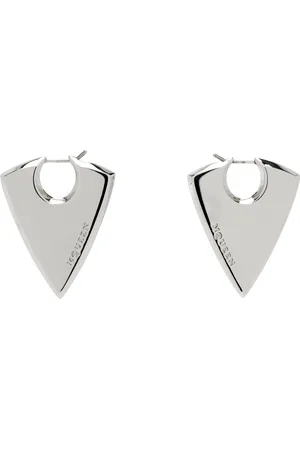 Alexander McQueen Silver Arrow Earrings
