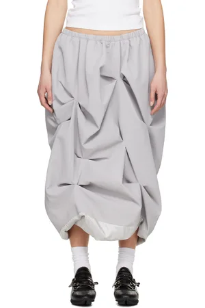 Ader Error Gray Product. 73 Midi Skirt