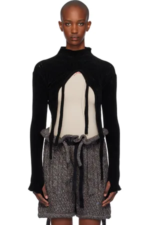 OTTOLINGER SSENSE Exclusive Knit Strap Long Sleeve Sweater